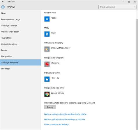 zarządzanie aplikacjami Windows 10