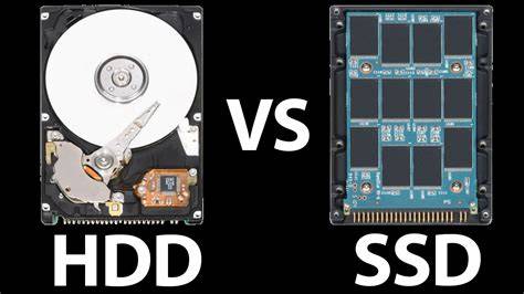 Porównanie podziału HDD i SSD