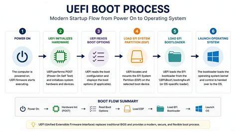 schemat partycji UEFI ESP /boot/efi