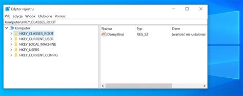 Edytor rejestru NoAutoUpdate WindowsUpdate AU
