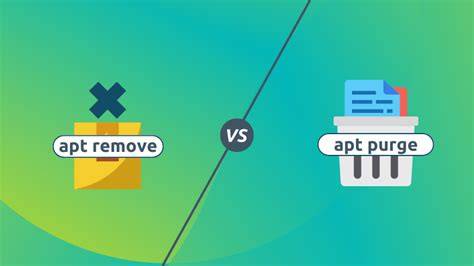 schemat APT remove vs purge