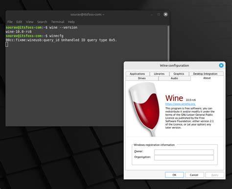 schemat: Wine vs wirtualna maszyna