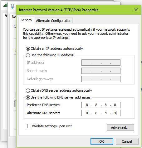 Ustawienia IPv4 DHCP DNS Windows 7