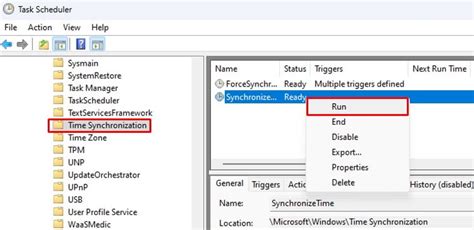 Schemat: synchronizacja czasu Windows
