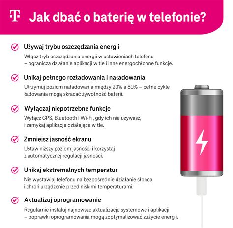 tryb oszczędzania baterii na urządzeniu