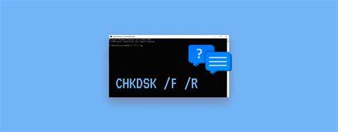 Różnica CHKDSK /F i /R