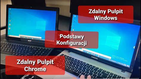 pulpit zdalny Windows 7 schemat połączenia
