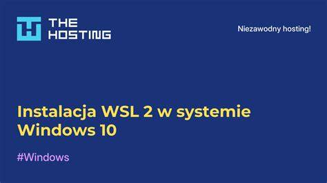 schemat WSL instalacja i lista