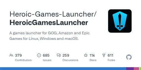 klient Heroic: Epic GOG Amazon Prime