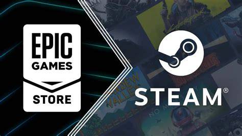 porównanie źródeł gier: Steam Epic Flathub