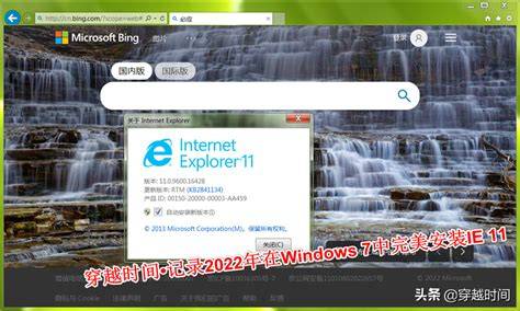 Schemat: IE11 w Windows 7